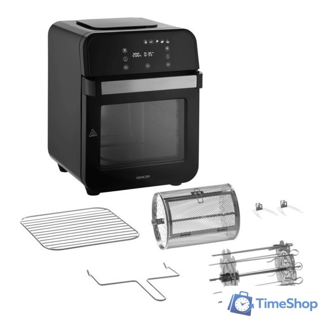 Аэрогриль (аэрофритюрница) Sencor SFR 5510BK - Изображение №2 — Интернет-магазин Time-Shop