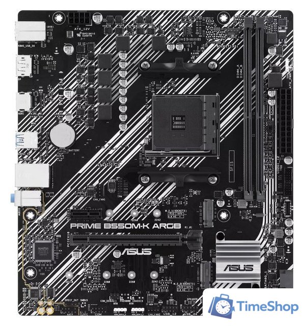 Материнская плата ASUS Prime B550M-K ARGB - Изображение №1 — Интернет-магазин Time-Shop