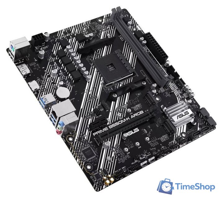 Материнская плата ASUS Prime B550M-K ARGB - Изображение №4 — Интернет-магазин Time-Shop
