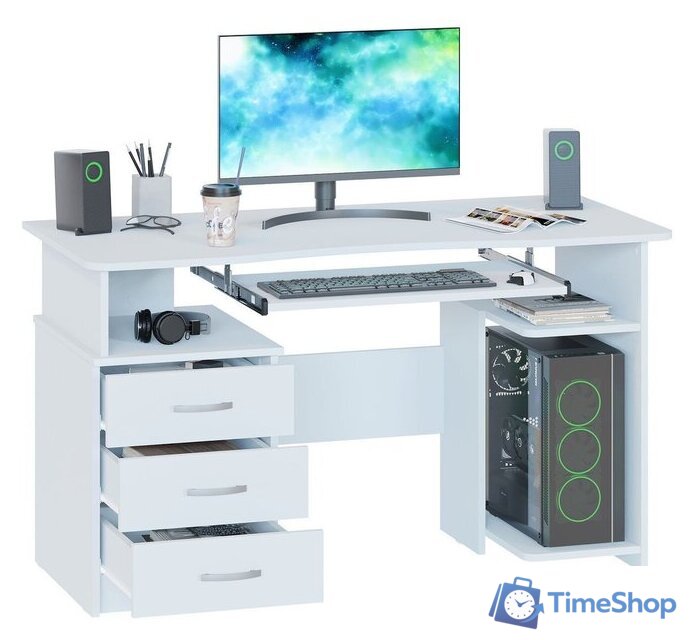 Стол Сокол КСТ-08.1 (белый) - Изображение №2 — Интернет-магазин Time-Shop