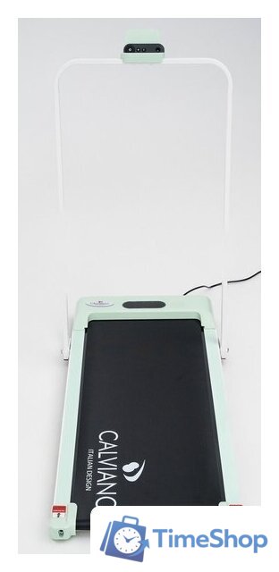 Электрическая беговая дорожка Calviano Slim Green - Изображение №6 — Интернет-магазин Time-Shop