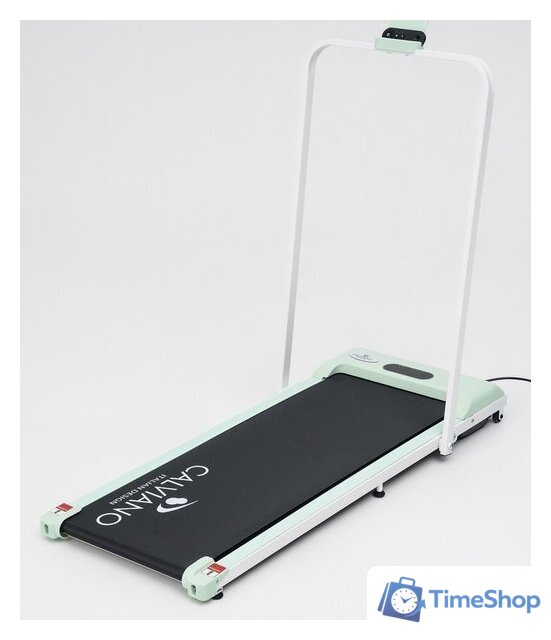Электрическая беговая дорожка Calviano Slim Green - Изображение №5 — Интернет-магазин Time-Shop