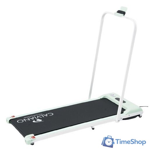 Электрическая беговая дорожка Calviano Slim Green - Изображение №2 — Интернет-магазин Time-Shop