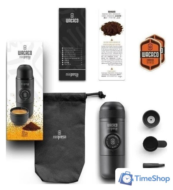 Ручная кофеварка WACACO Minipresso GR - Изображение №4 — Интернет-магазин Time-Shop