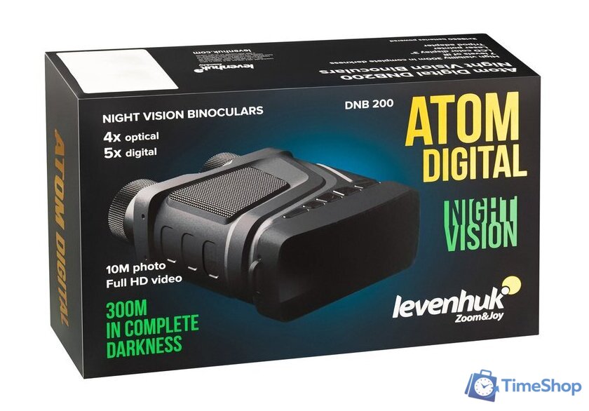 Бинокль Levenhuk Atom Digital DNB200 81702 - Изображение №10 — Интернет-магазин Time-Shop