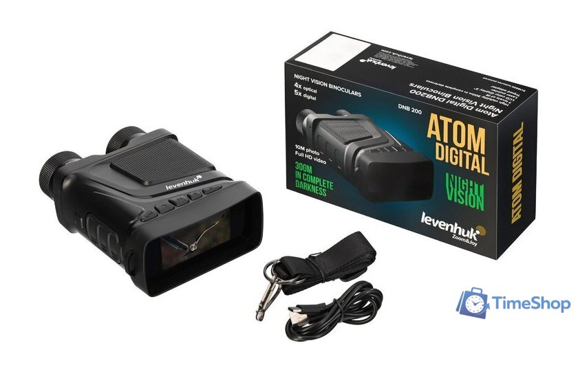 Бинокль Levenhuk Atom Digital DNB200 81702 - Изображение №2 — Интернет-магазин Time-Shop
