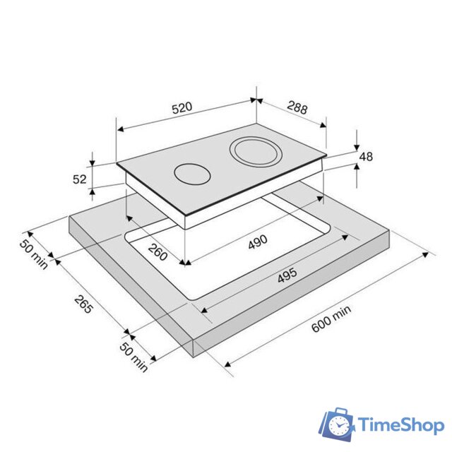 Варочная панель Krona Laurel 30 BL - Изображение №11 — Интернет-магазин Time-Shop