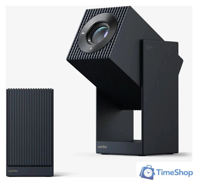 Проектор Wanbo Cube 2 Pro (темно-синий) - Изображение №4 — Интернет-магазин Time-Shop