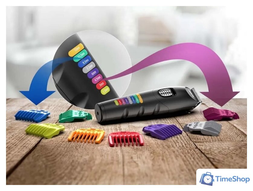 Триммер для бороды и усов Wahl 09893.0464 Color Trim - Изображение №14 — Интернет-магазин Time-Shop