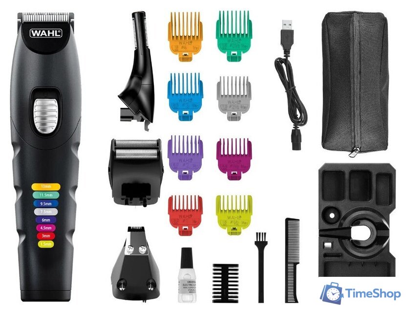 Триммер для бороды и усов Wahl 09893.0464 Color Trim - Изображение №2 — Интернет-магазин Time-Shop