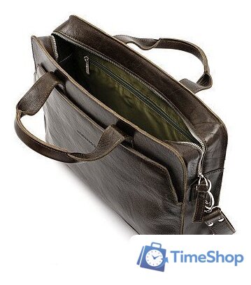 Мужская сумка Igermann 1112 22С1112КО (оливковый) - Изображение №6 — Интернет-магазин Time-Shop