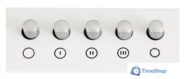 Кухонная вытяжка Krona JESSICA slim 500 white push button - Изображение №3 — Интернет-магазин Time-Shop