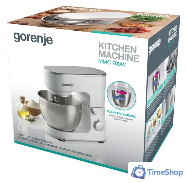 Планетарный миксер Gorenje MMC700W - Изображение №11 — Интернет-магазин Time-Shop