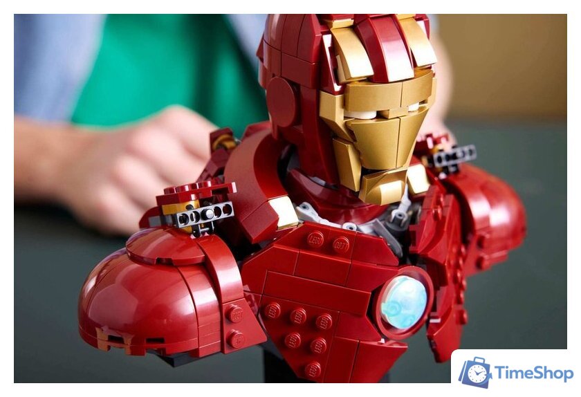 Конструктор LEGO Marvel 76327 Бюст Железного Человека MK4 - Изображение №9 — Интернет-магазин Time-Shop
