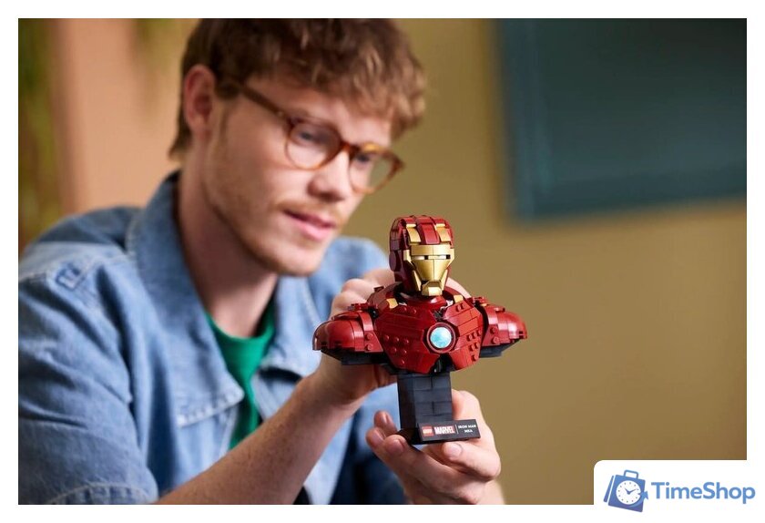 Конструктор LEGO Marvel 76327 Бюст Железного Человека MK4 - Изображение №6 — Интернет-магазин Time-Shop