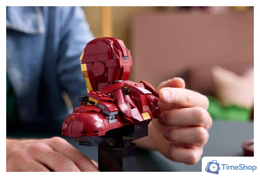 Конструктор LEGO Marvel 76327 Бюст Железного Человека MK4 - Изображение №8 — Интернет-магазин Time-Shop