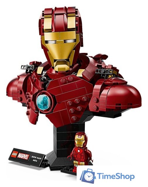 Конструктор LEGO Marvel 76327 Бюст Железного Человека MK4 - Изображение №4 — Интернет-магазин Time-Shop