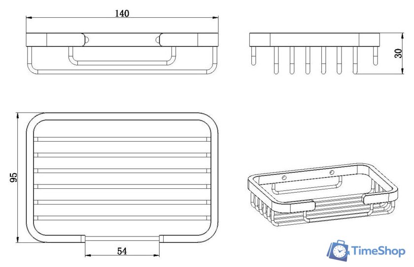 Мыльница Allen Brau Priority 6.31016-00 - Изображение №2 — Интернет-магазин Time-Shop