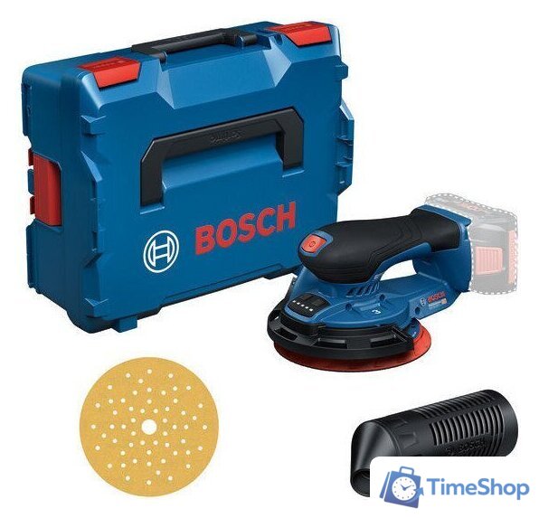 Эксцентриковая шлифмашина Bosch GEX 18V-150-3 Professional 0601372903 (без АКБ, кейс) - Изображение №1 — Интернет-магазин Time-Shop
