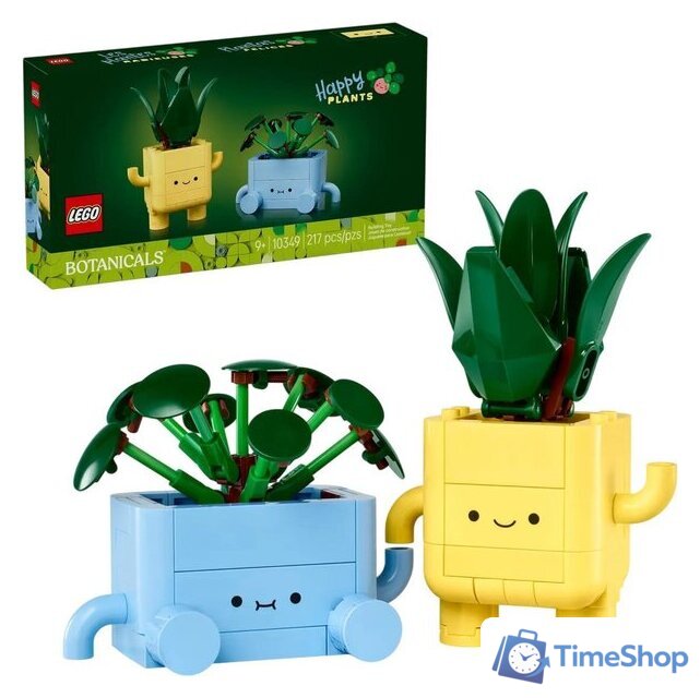 Конструктор LEGO The Botanical Collection 10349 Счастливые растения - Изображение №1 — Интернет-магазин Time-Shop