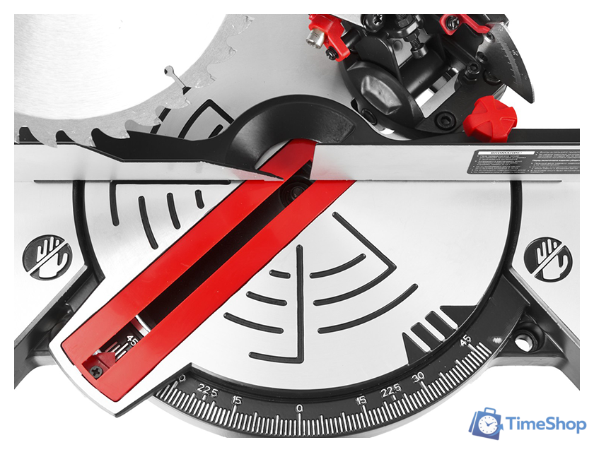 Торцовочная пила Зубр ЗПТ-210-1400 Л - Изображение №4 — Интернет-магазин Time-Shop