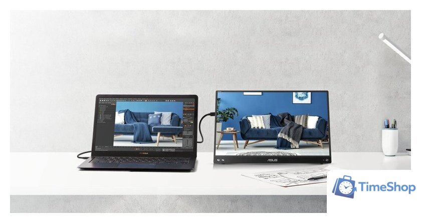 Портативный монитор ASUS ZenScreen MB16ACV - Изображение №5 — Интернет-магазин Time-Shop