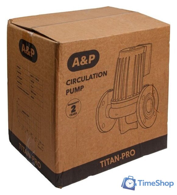 Циркуляционный насос A&P Titan Pro WRS50-750-F - Изображение №6 — Интернет-магазин Time-Shop