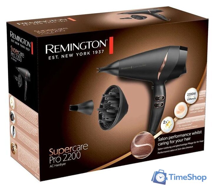 Фен Remington Supercare Pro AC7200 - Изображение №4 — Интернет-магазин Time-Shop