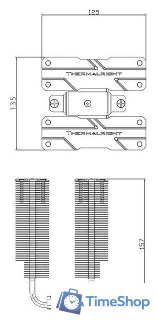 Кулер для процессора Thermalright Peerless Assassin 120 - Изображение №11 — Интернет-магазин Time-Shop