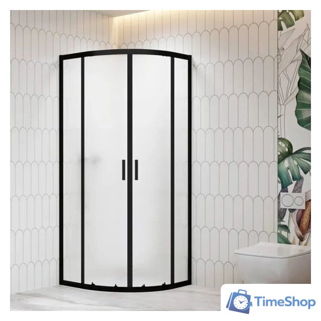 Душевой уголок RGW CL-56B 06095699-44 (черный/Cora) - Изображение №1 — Интернет-магазин Time-Shop