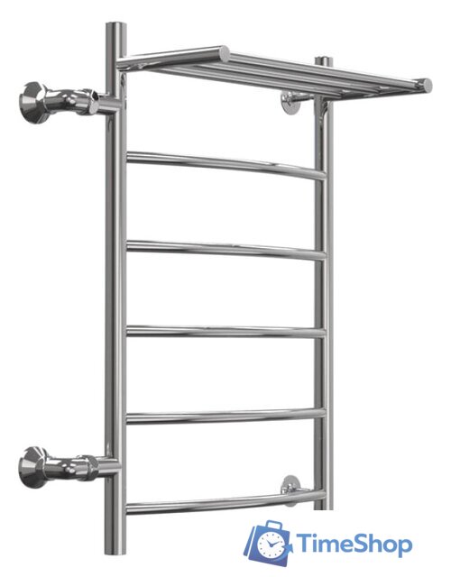 Полотенцесушитель Granula Классик, с полочкой боковое подключение левое 50х100 см - Изображение №1 — Интернет-магазин Time-Shop