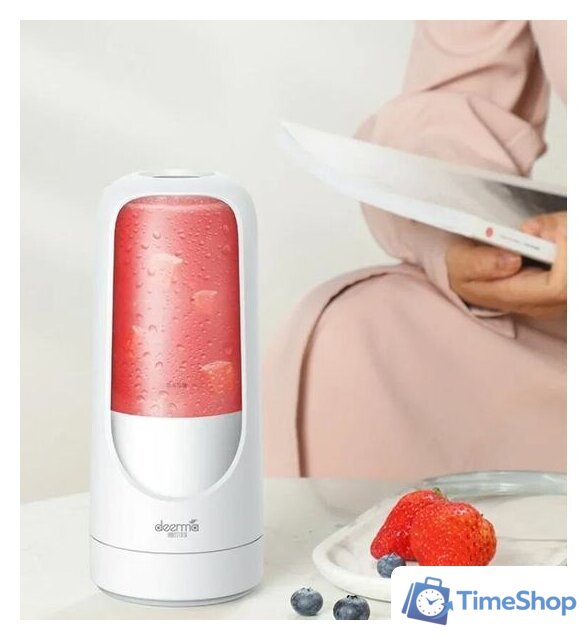 Портативный блендер Deerma DEM-NU30 - Изображение №12 — Интернет-магазин Time-Shop