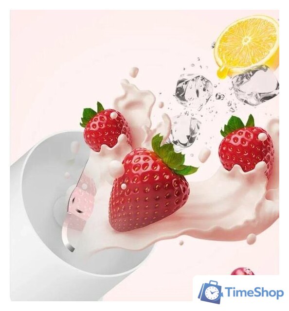 Портативный блендер Deerma DEM-NU30 - Изображение №10 — Интернет-магазин Time-Shop