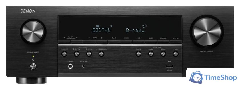 AV ресивер Denon AVR-S670H - Изображение №1 — Интернет-магазин Time-Shop