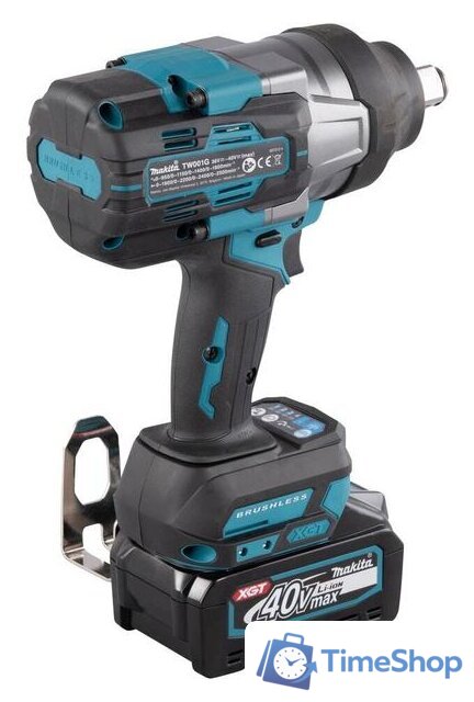 Гайковерт Makita TW001GM201 (с 2-мя АКБ, кейс) - Изображение №5 — Интернет-магазин Time-Shop