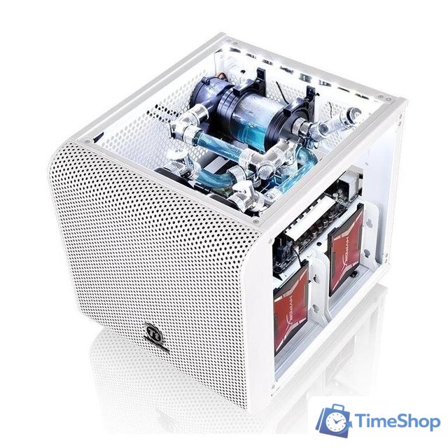 Корпус Thermaltake Core V1 Snow Edition [CA-1B8-00S6WN-01] - Изображение №2 — Интернет-магазин Time-Shop
