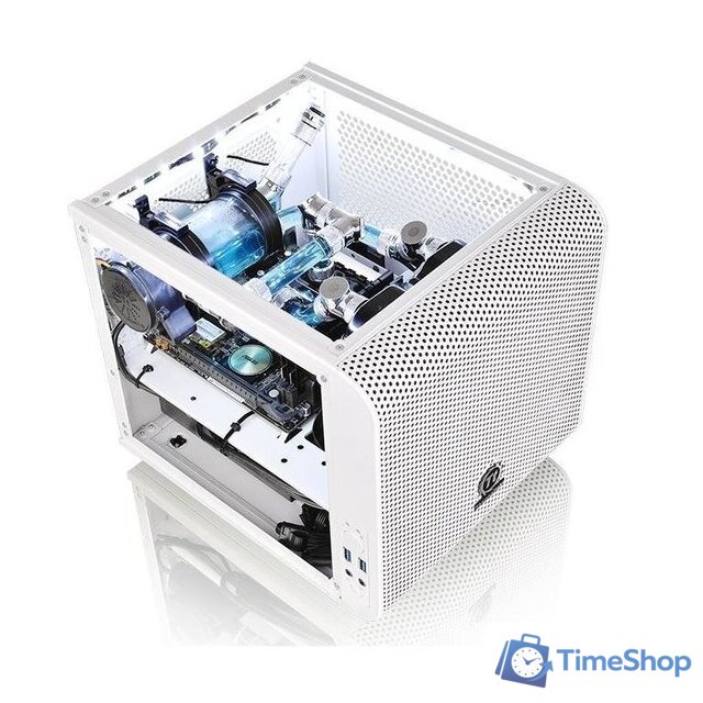Корпус Thermaltake Core V1 Snow Edition [CA-1B8-00S6WN-01] - Изображение №3 — Интернет-магазин Time-Shop