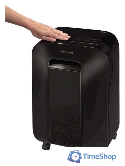 Шредер Fellowes PowerShred LX200 (черный) - Изображение №4 — Интернет-магазин Time-Shop