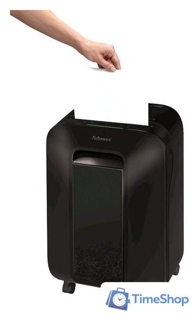 Шредер Fellowes PowerShred LX200 (черный) - Изображение №5 — Интернет-магазин Time-Shop