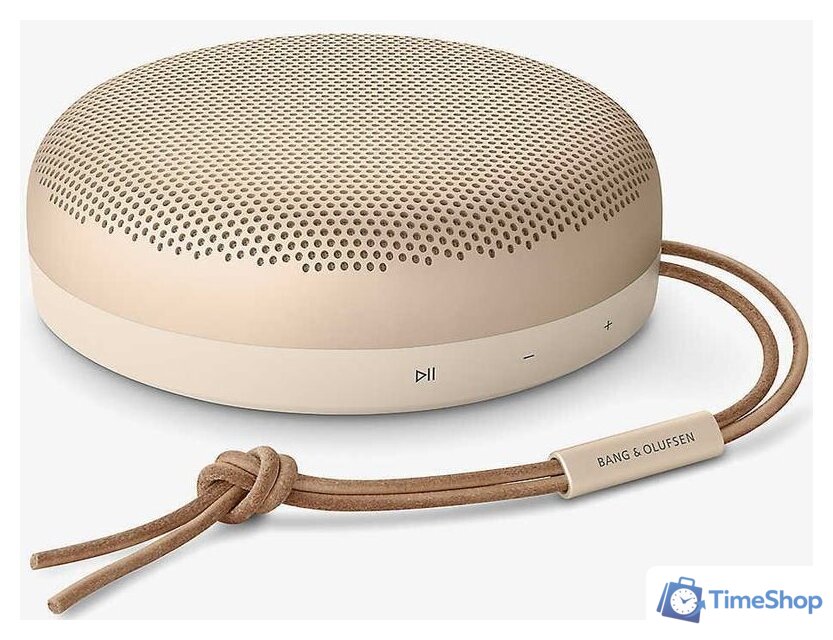 Беспроводная колонка Bang & Olufsen Beosound A1 2nd Gen (золотистый) - Изображение №2 — Интернет-магазин Time-Shop