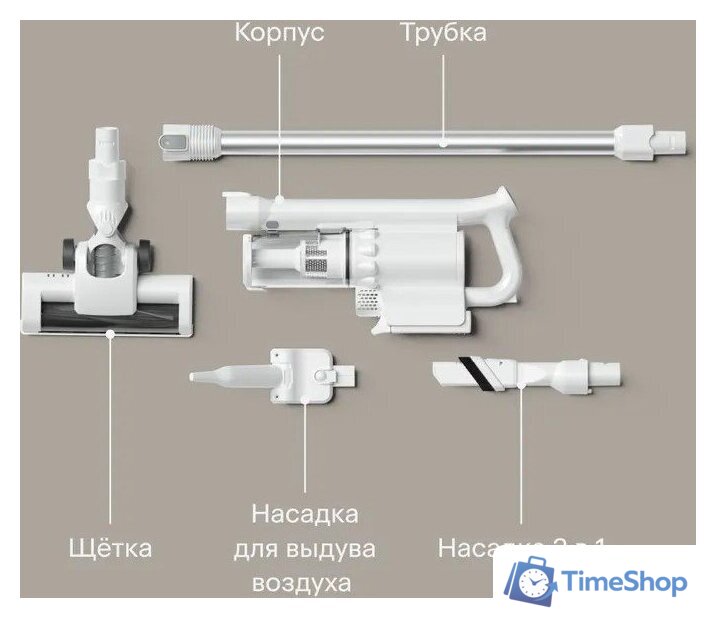 Пылесос Tuvio TS02EBHW - Изображение №14 — Интернет-магазин Time-Shop