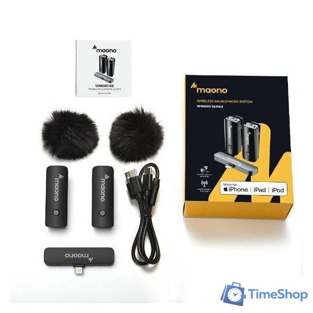 Радиосистема Maono WM600 C1 - Изображение №8 — Интернет-магазин Time-Shop