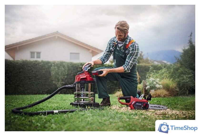 Пылесос Einhell TC-VC 18/20 Li S-Solo 2347130 (без АКБ) - Изображение №8 — Интернет-магазин Time-Shop