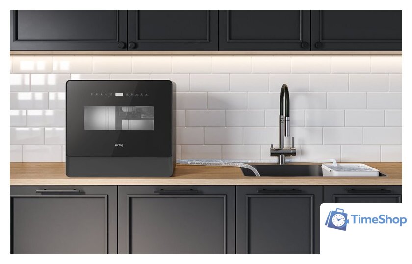 Отдельностоящая посудомоечная машина Korting KDF 26630 GN - Изображение №6 — Интернет-магазин Time-Shop
