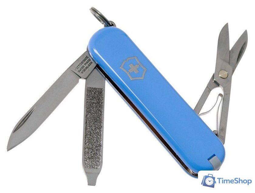 Мультитул Victorinox Classic SD Colors (голубой) - Изображение №1 — Интернет-магазин Time-Shop
