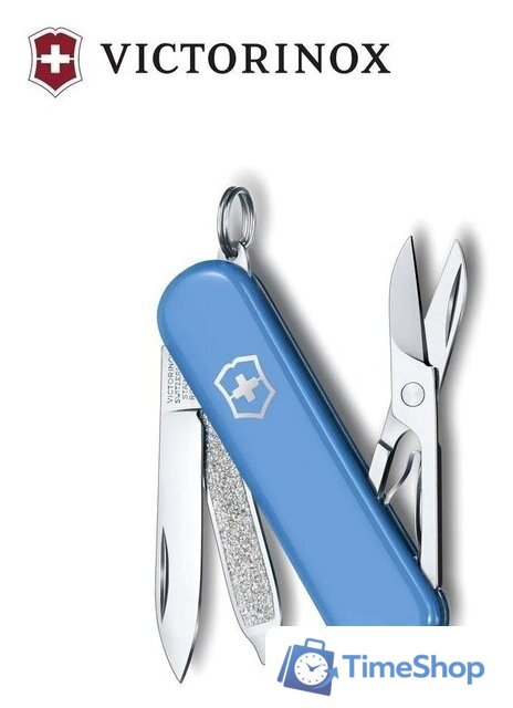 Мультитул Victorinox Classic SD Colors (голубой) - Изображение №6 — Интернет-магазин Time-Shop