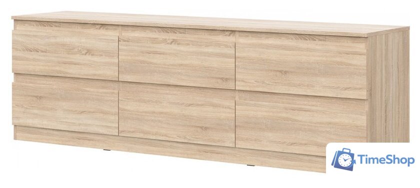 Комод НК-Мебель Stern ТВ-6Я 190 72678137 (дуб сонома) - Изображение №1 — Интернет-магазин Time-Shop