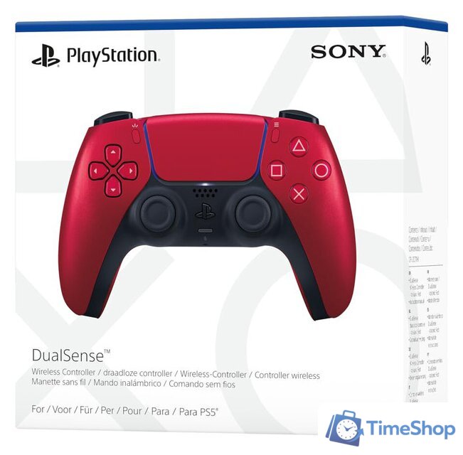 Геймпад Sony DualSense (вулканический красный) - Изображение №6 — Интернет-магазин Time-Shop