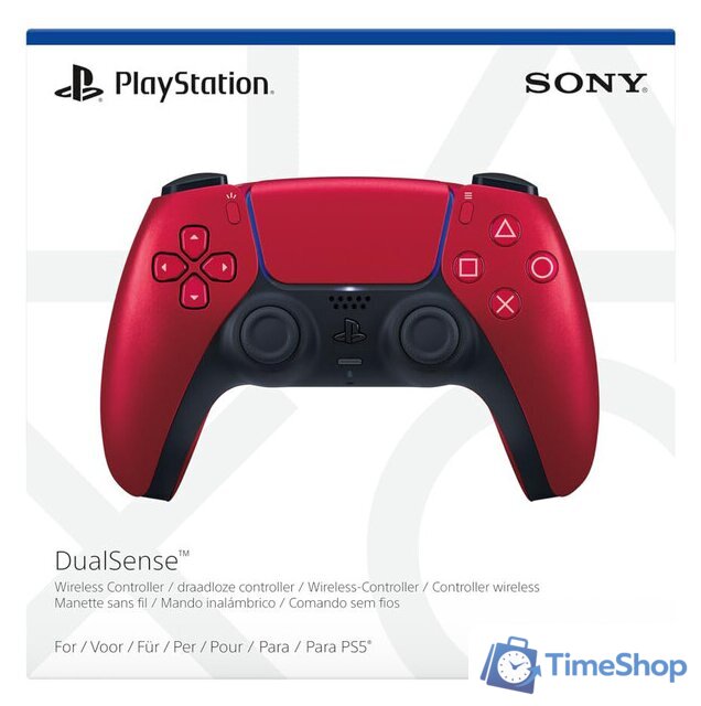 Геймпад Sony DualSense (вулканический красный) - Изображение №5 — Интернет-магазин Time-Shop