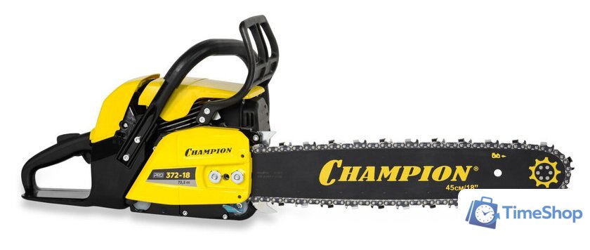 Бензопила Champion Pro 372-18 - Изображение №2 — Интернет-магазин Time-Shop